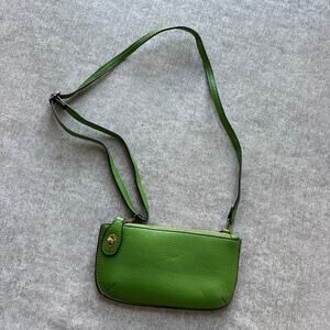 Joy Susan Green Crossbody Purse